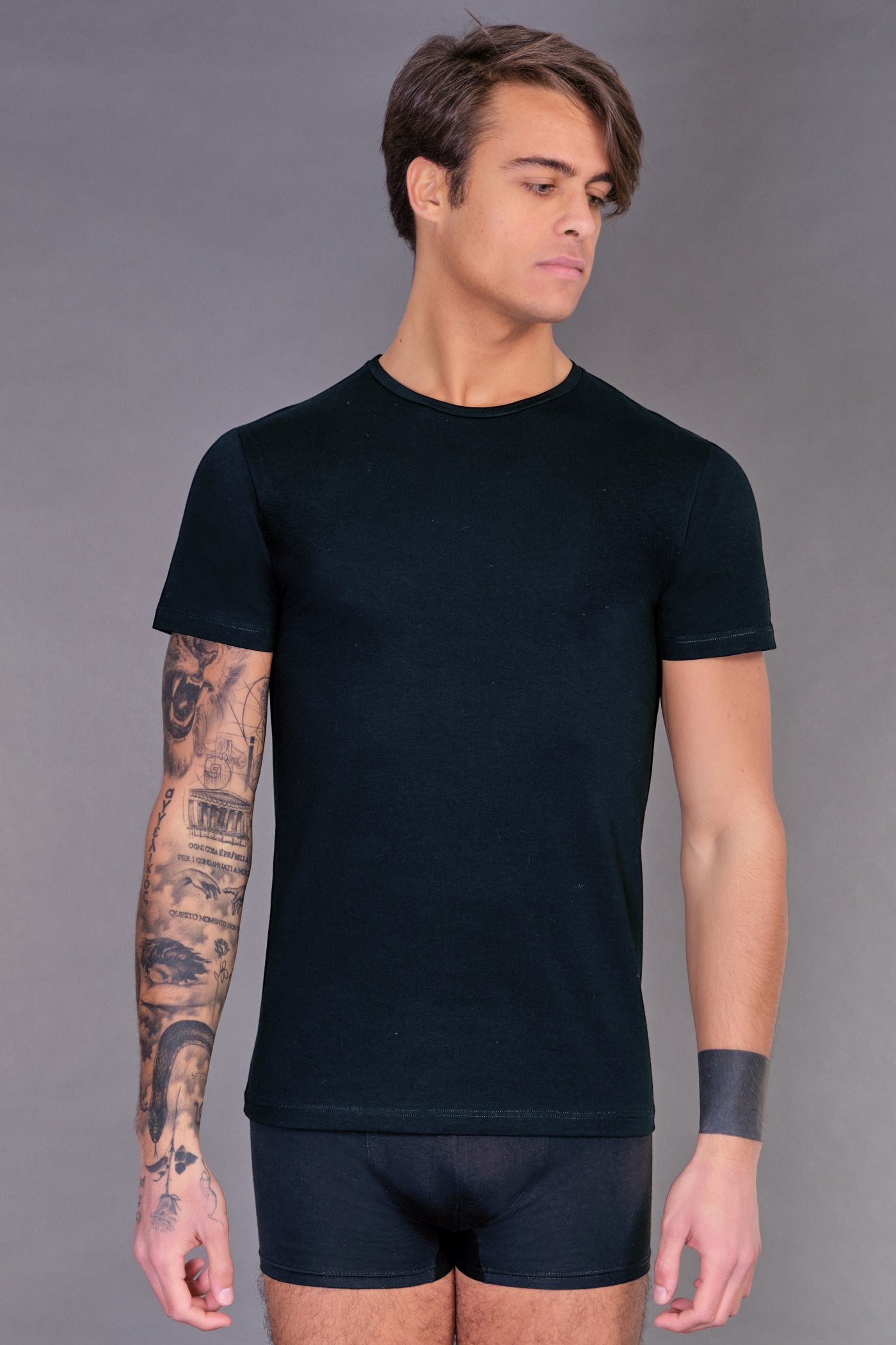 T shirt cotone elasticizzato hot sale